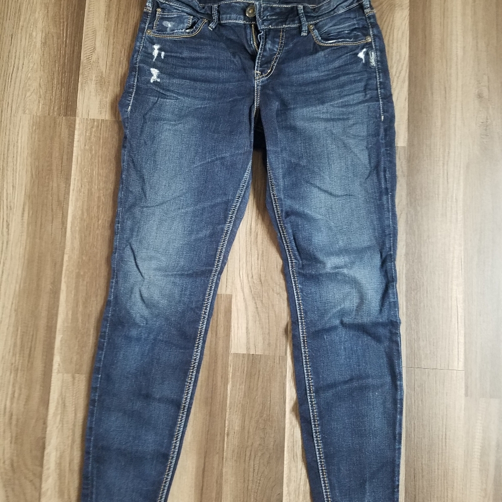 Silver Avery Jeans